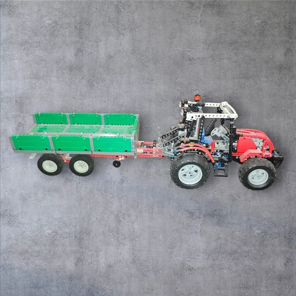 Lego Technic Tractor With Trailer